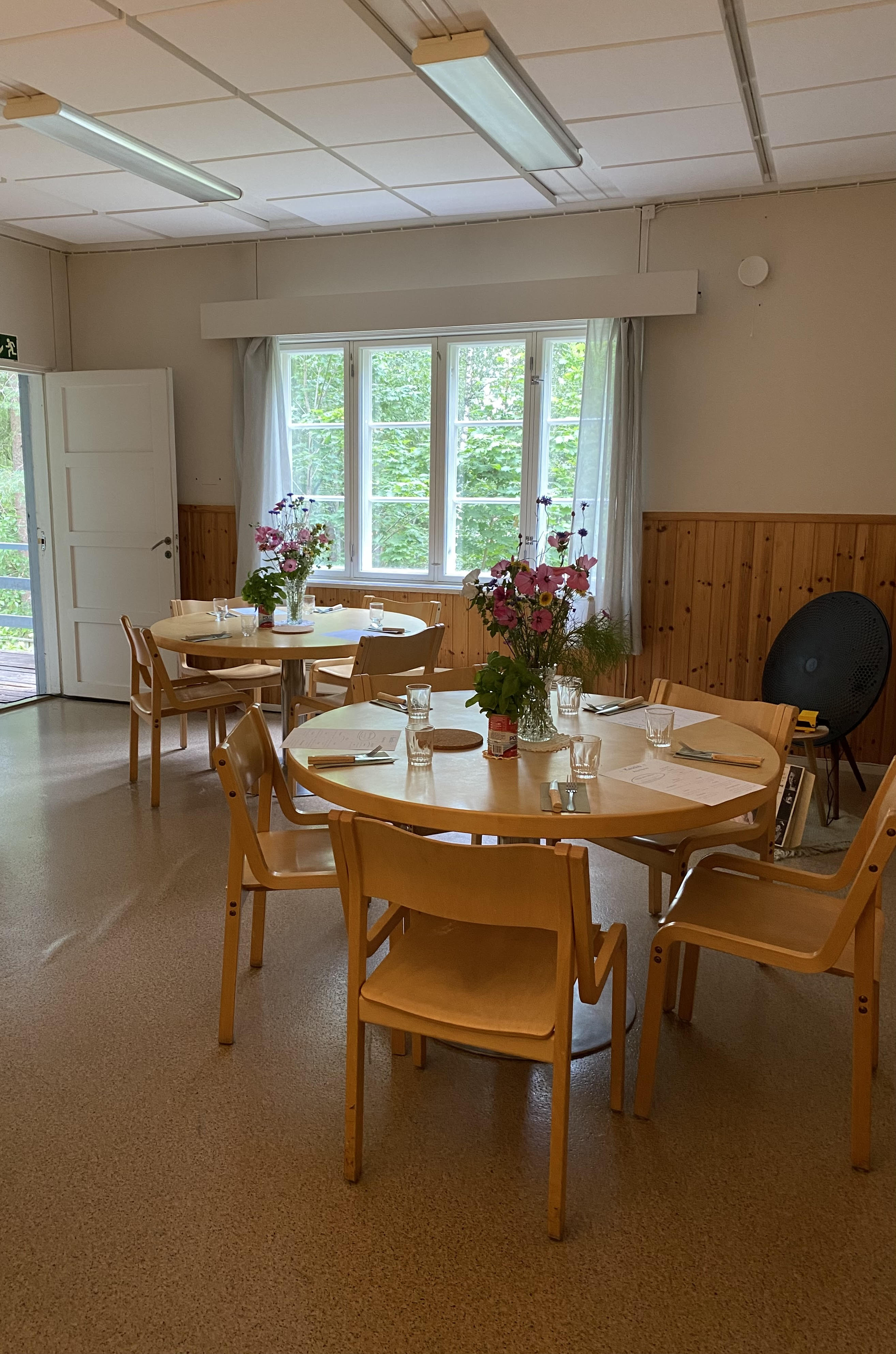 Kesälän tilat - pääsali